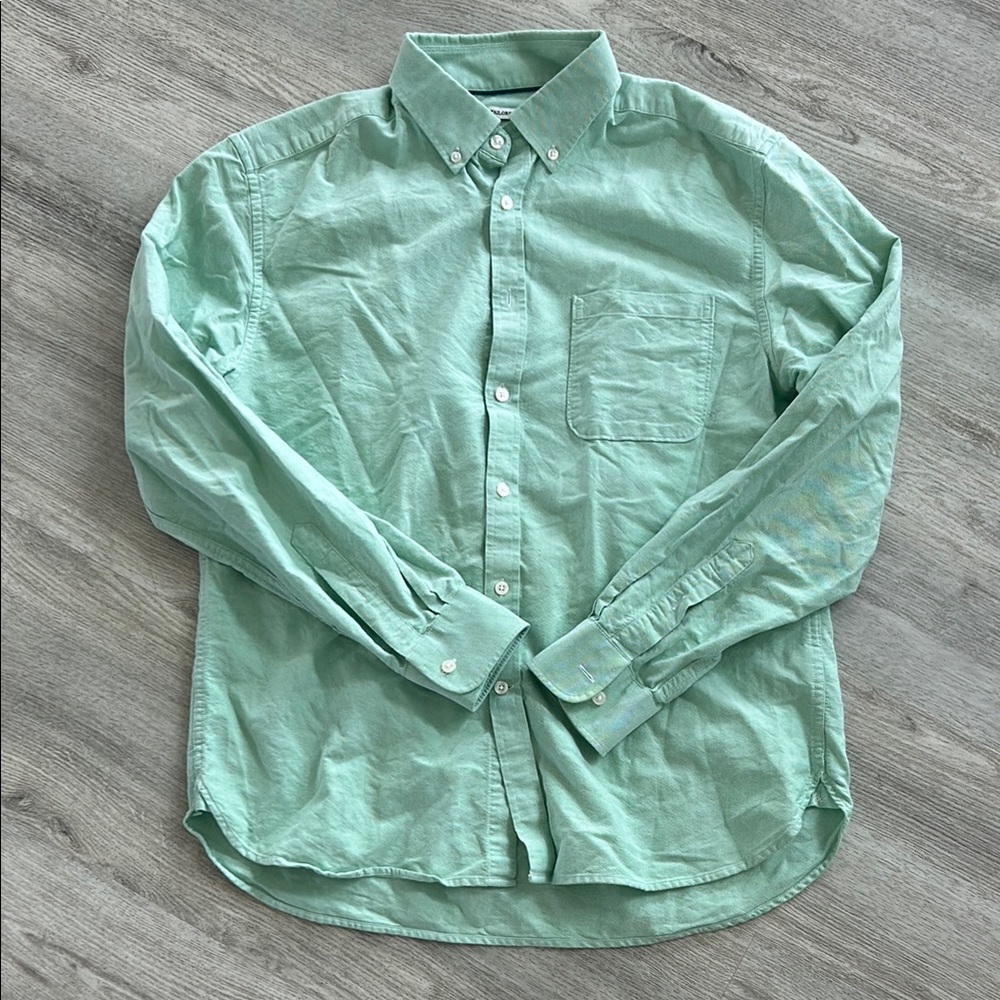 Jos. A. Bank Green Casual Button Down Shirt